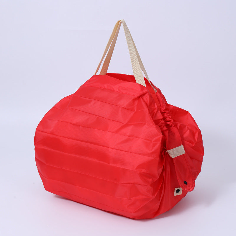 Japanese Order - Eco-Friendly Foldable Shopping Bag, Eco-Friendly Cloth Bag with Accordion Pleats for Instant Folding and Storage, In Stock, Ultra-Light and Portable