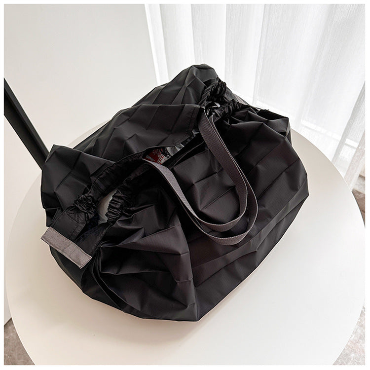 Japanese Order - Eco-Friendly Foldable Shopping Bag, Eco-Friendly Cloth Bag with Accordion Pleats for Instant Folding and Storage, In Stock, Ultra-Light and Portable