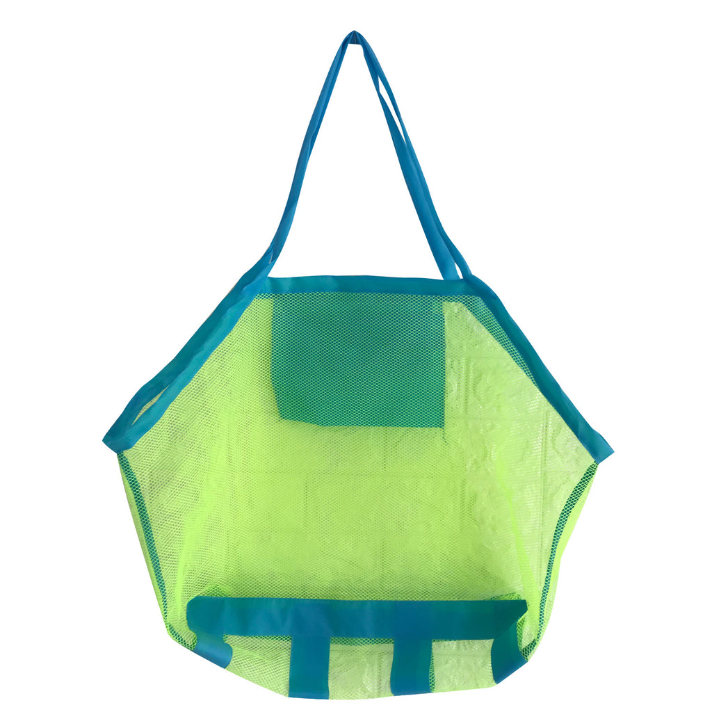 户外旅行沙滩包  儿童玩具收纳袋  沙滩袋  衣物大容量折叠网包
